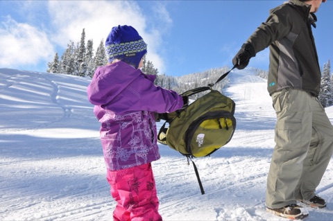 2010 Kaleigh Willett being pulled by Charley Willett
