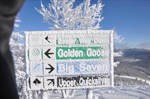 2010 Snow Plastered Sign