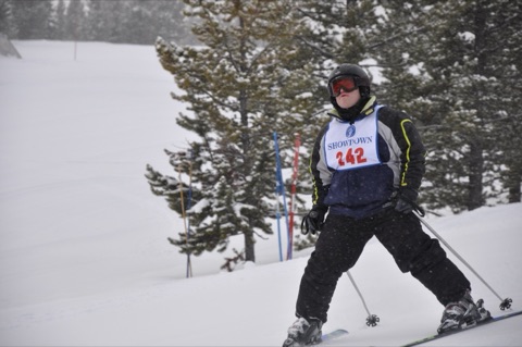 2010 Special Olympics skier