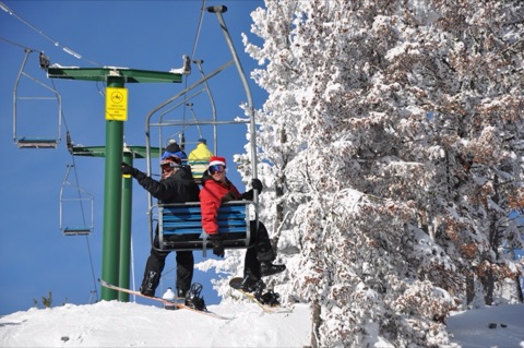 2011 Bodie Morrison, Frank Feeback on chairlift
