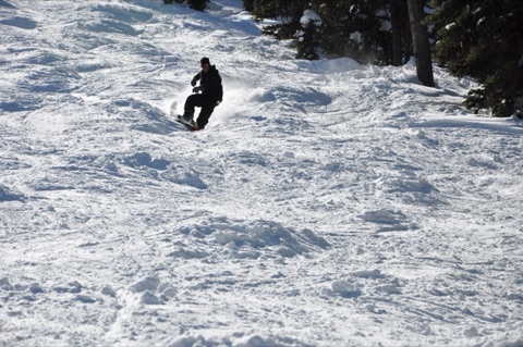 2011 Brian Petzak — On moguls at the Bump Off Competition