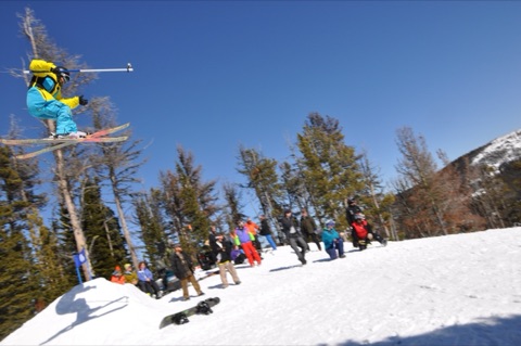 2011 Jason Mathews hitting big air jump while filming