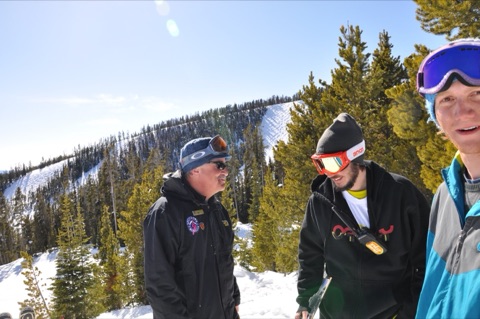 2011 Jim Gold, Nick Boucher, AJ Koreselin at big air comp