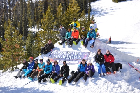 2011 Throwdown at Shwodown Big Air Event Group Photo