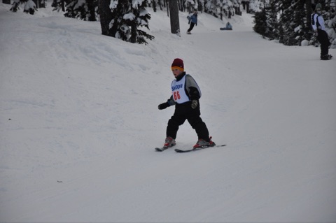 2011 Zach Buskirk in YSL skiing