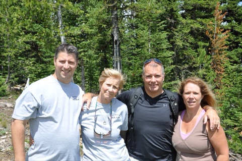 2012 Matt Hall, Claudia Hall, Chris Hall and Lauri