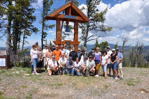 2013 Mike's Bell — Ski Patrol group in the summer