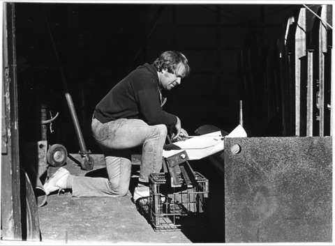 1980s Joe Pinski fixing equipment