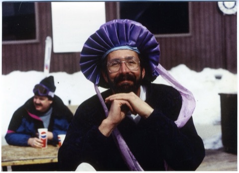 1990s Bill "Idaho" Trenberth in funny hat