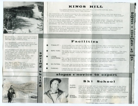 Old Brochure - Floyd Dupuis Inside 1