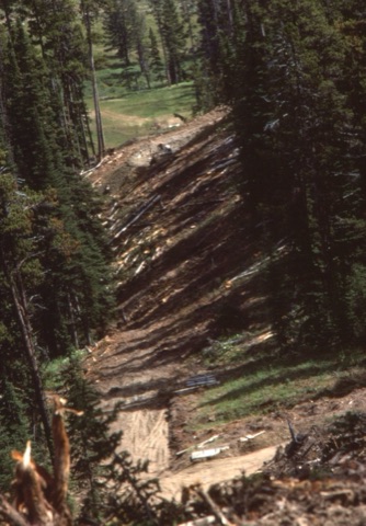 1978 Triple Chair Construction 12