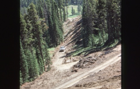 1978 Triple Chair Construction 14