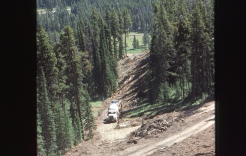 1978 Triple Chair Construction 17