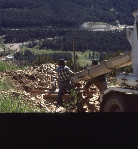 1978 Triple Chair Construction 21