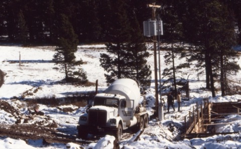 1978 Triple Chair Construction 3