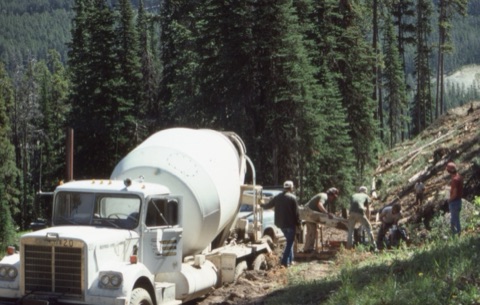 1978 Triple Chair Construction 31