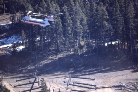 1978 Triple Chair Construction 48