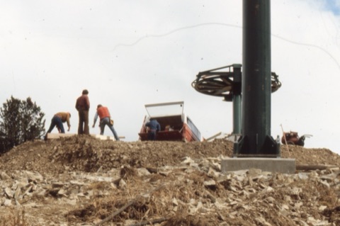 1978 Triple Chair Construction 58
