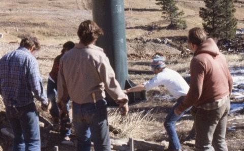 1978 Triple Chair Construction 74
