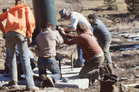 1978 Triple Chair Construction 77