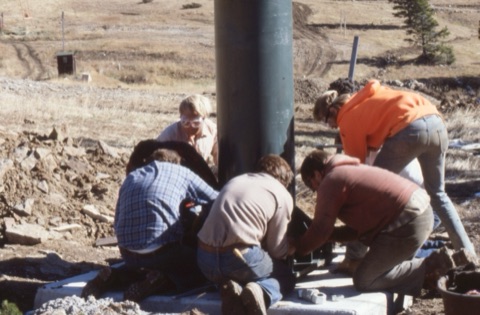 1978 Triple Chair Construction 78