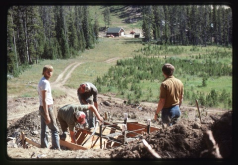 1978 Triple Chairlift Construction Jim Hoxter and others