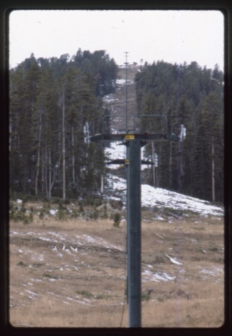 1978 Triple Chairlift Construction towers set