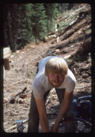 1978 Triple Chairlift Construction, Jim Hoxter