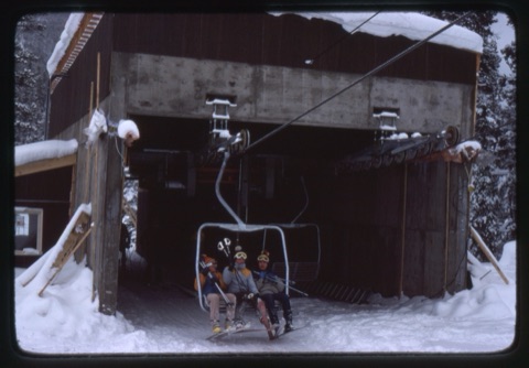 1979 People on triple chair