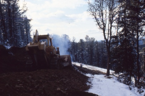 1981 Joe Pinski — Prentice Run — Building Upper Prentice