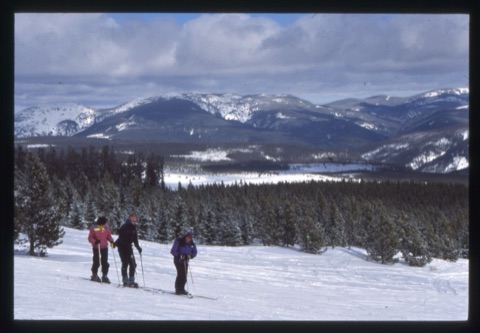 1999 George Willett with people on Golden Goose