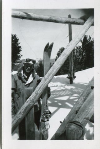 1950s? Porphyry Peak Fire Lookout Les Howard