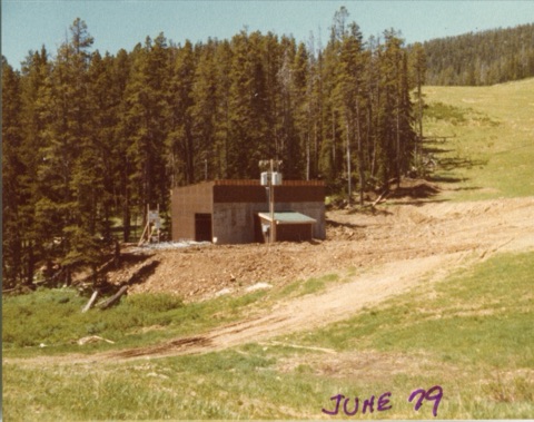 1979 Triple Chair construction