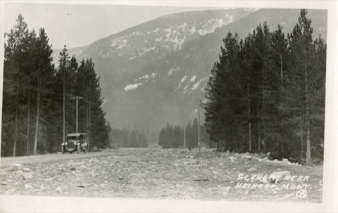 Postcard "Scene Near Neihart, Montana"