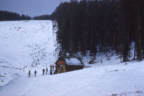1961, 2 - Rope Tow Building