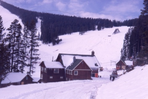 1970 Lodge, Ski Patrol, Maintainence Building, T-Bar, Poma, Ski Jump