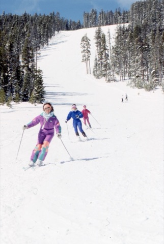 1990 Frank Ball Photo of 3 Women