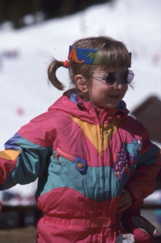 1994 Avery Patrick (Gold) on deck near lodge