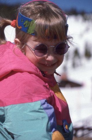 1994 Avery on someone's shoulders 2
