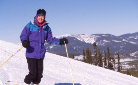 1997 Jen Hanson.Skiing
