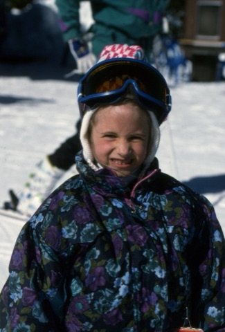 1990's Ski Girl