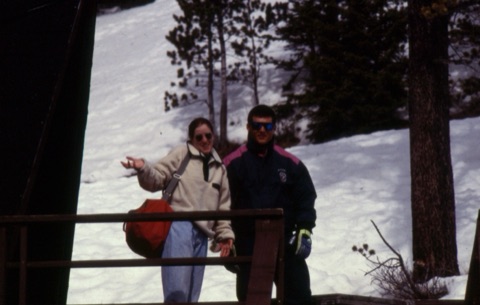1990's Couple on the Deck