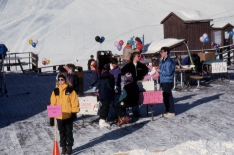 1990's Event Table on Deck, Dave Broquist