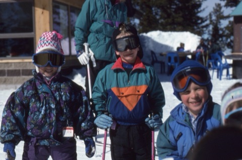 1990's Kid Skiers