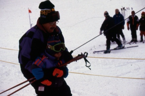 1990's Learnings how to use the Pomalift