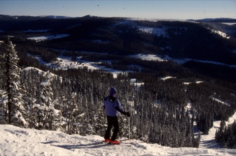 1996 George Willett on top of the Ridge