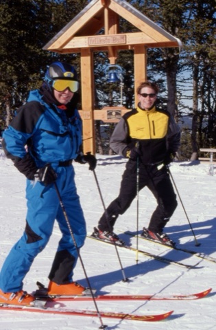 1997 Mike Bell's Bell with 2 Skiers
