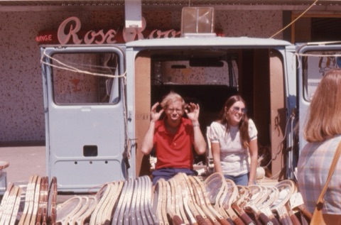 1976 Wu Tungs Van in Great Falls Tennis Racquets