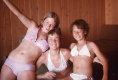 1976? Katie, Jamie and other girl