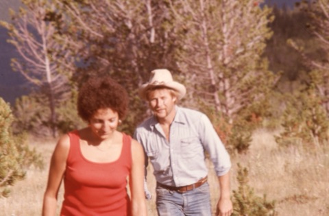 1976 John Kowalski, Renee Kowalski — On the mountain — Summer hike